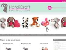 Tablet Screenshot of hardicraft.com
